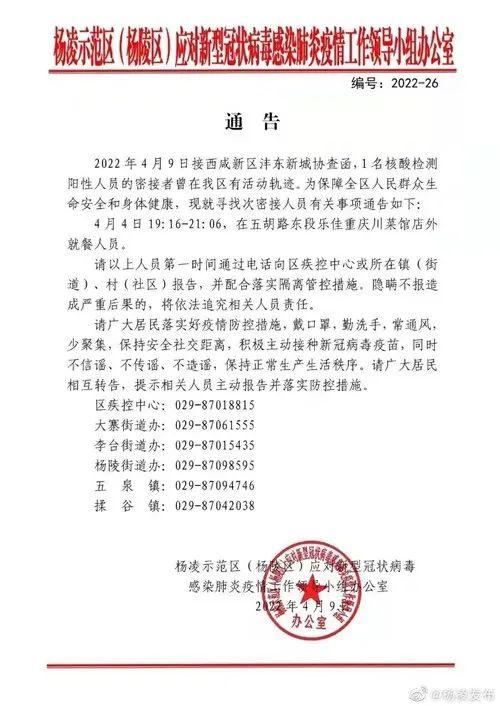 4月陕西新冠肺炎确诊病例情况，含新增、出院及隔离信息