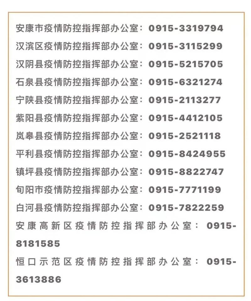 西安低风险地区回安康政策及防疫办电话,速看