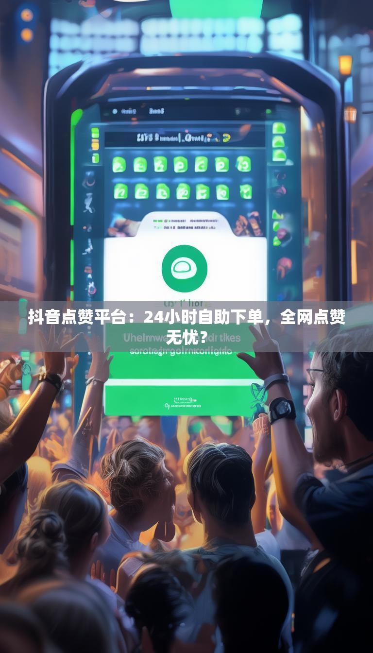 抖音点赞平台:24小时自助下单,全网点赞无忧?