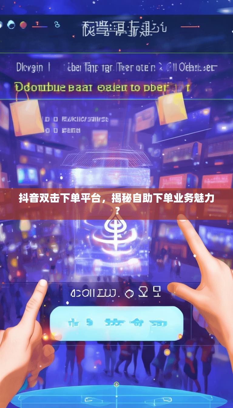 抖音双击下单平台,揭秘自助下单业务魅力?
