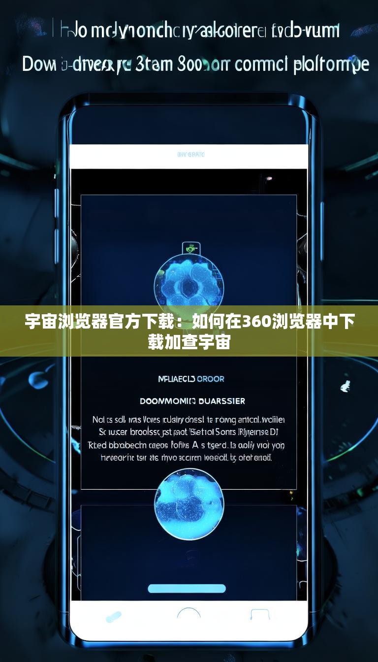 宇宙浏览器官方下载:如何在360浏览器中下载加查宇宙