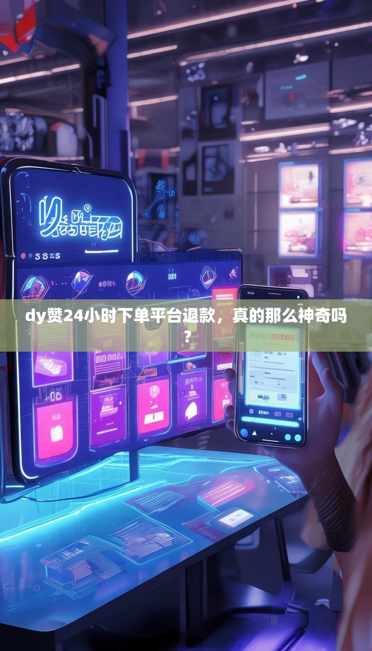 dy赞24小时下单平台退款,真的那么神奇吗?