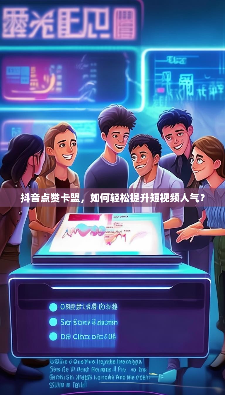 抖音点赞卡盟,如何轻松提升短视频人气?