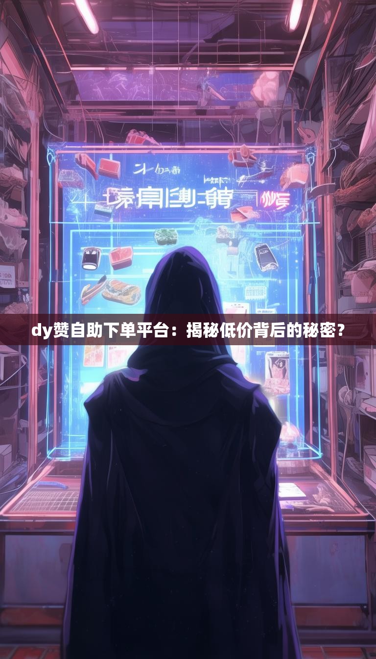 dy赞自助下单平台:揭秘低价背后的秘密?