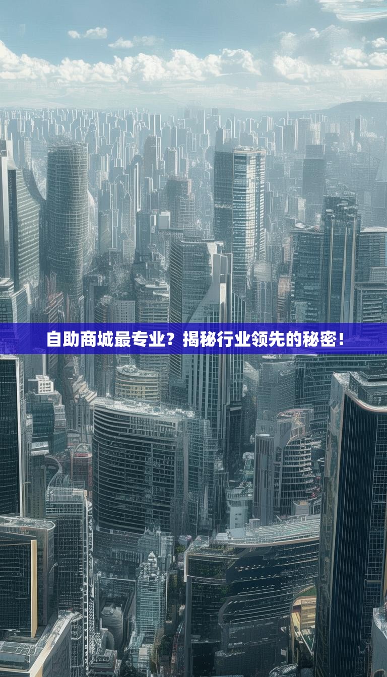 自助商城最专业?揭秘行业领先的秘密!