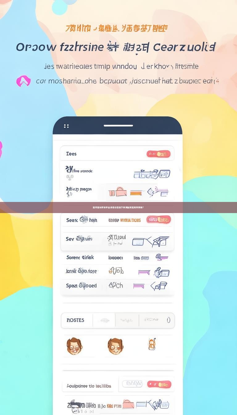 如何轻松在快手业务低价自助下单网站实现高效购物？