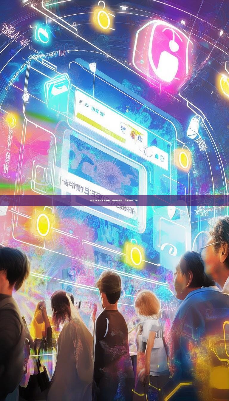 抖音24小时下单自助，购物新体验，你准备好了吗？