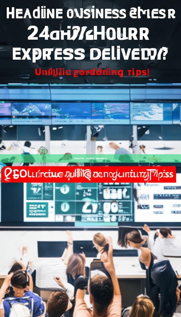 头条业务下单,24小时速达?揭秘下单技巧!
