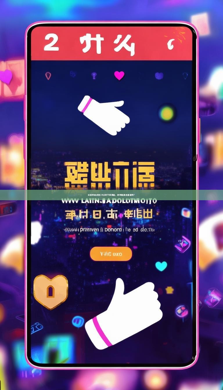 抖音在线点赞24小时下单网址,秒到账真的靠谱吗?