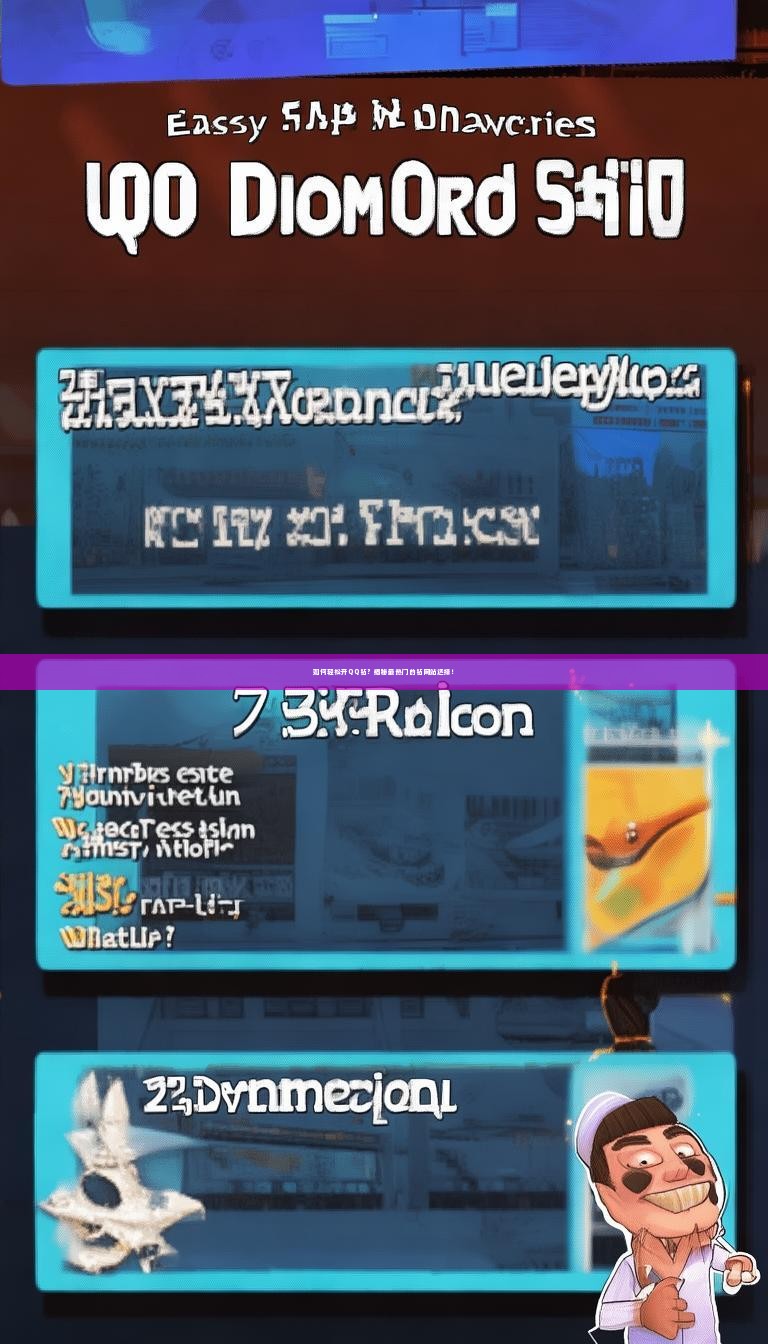 如何轻松开QQ钻？揭秘最热门的钻网站选择！