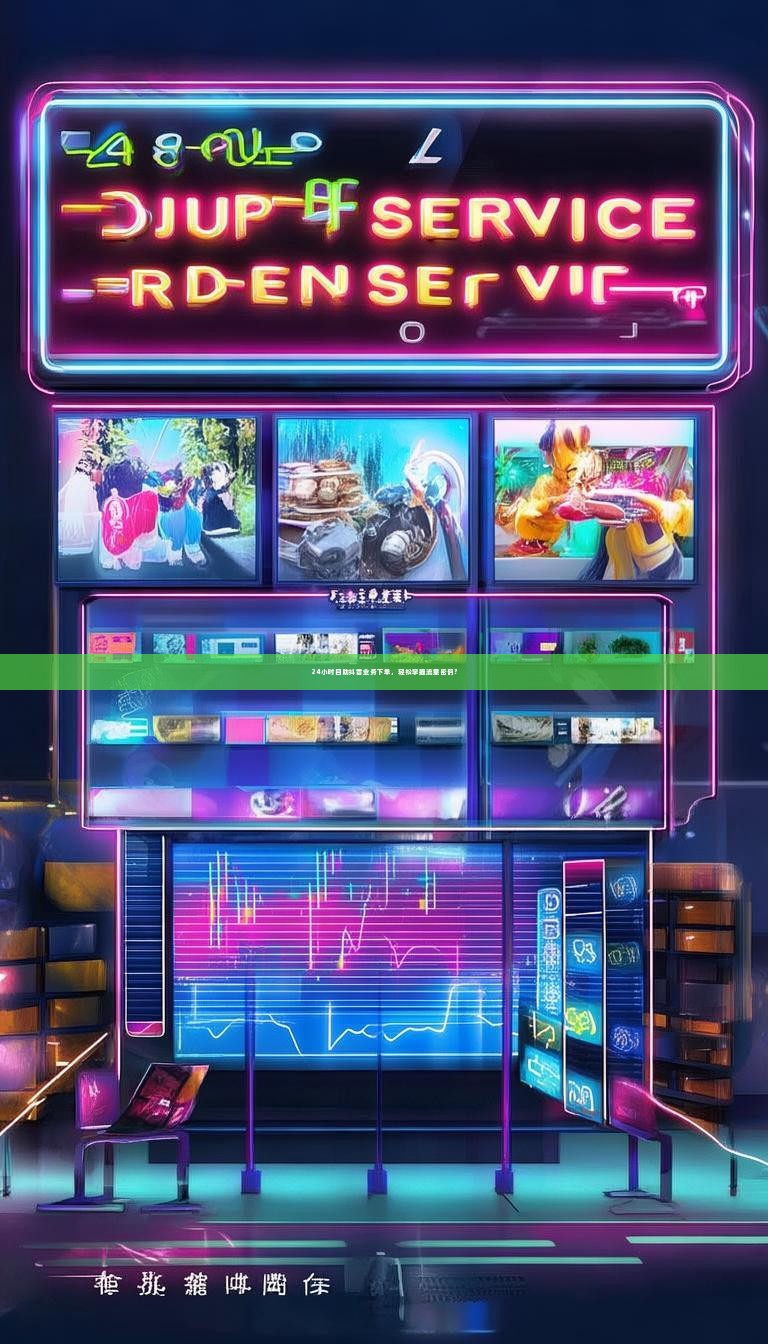 24小时自助抖音业务下单，轻松掌握流量密码？