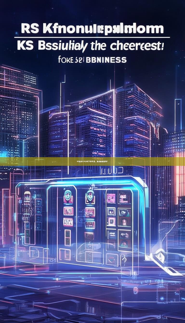 KS业务24小时下单平台，真的最便宜吗？