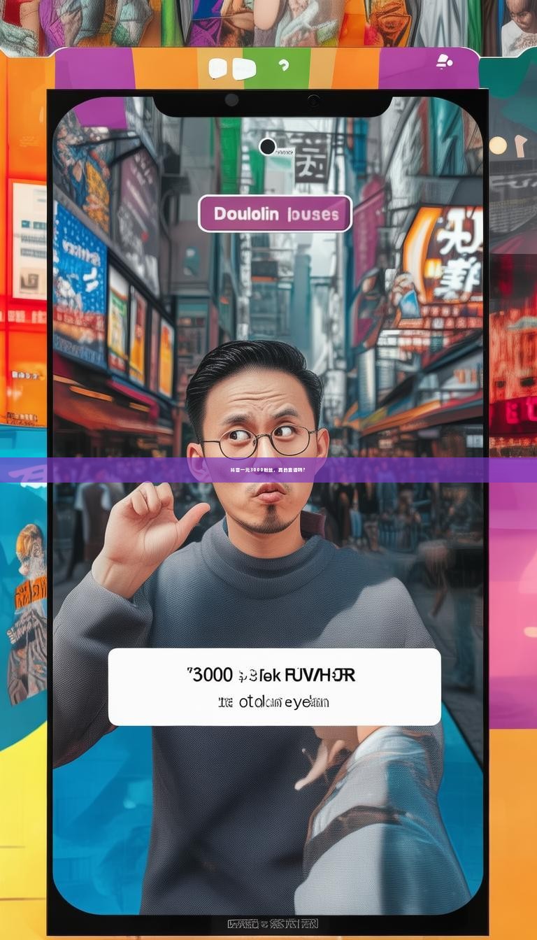 抖音一元3000粉丝，真的靠谱吗？