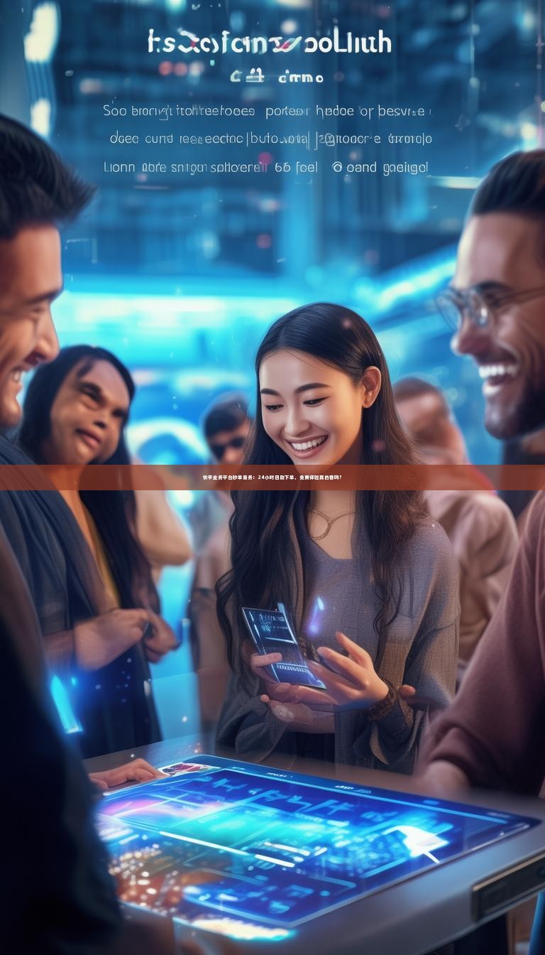 快手业务平台秒单服务：24小时自助下单，免费体验真的香吗？