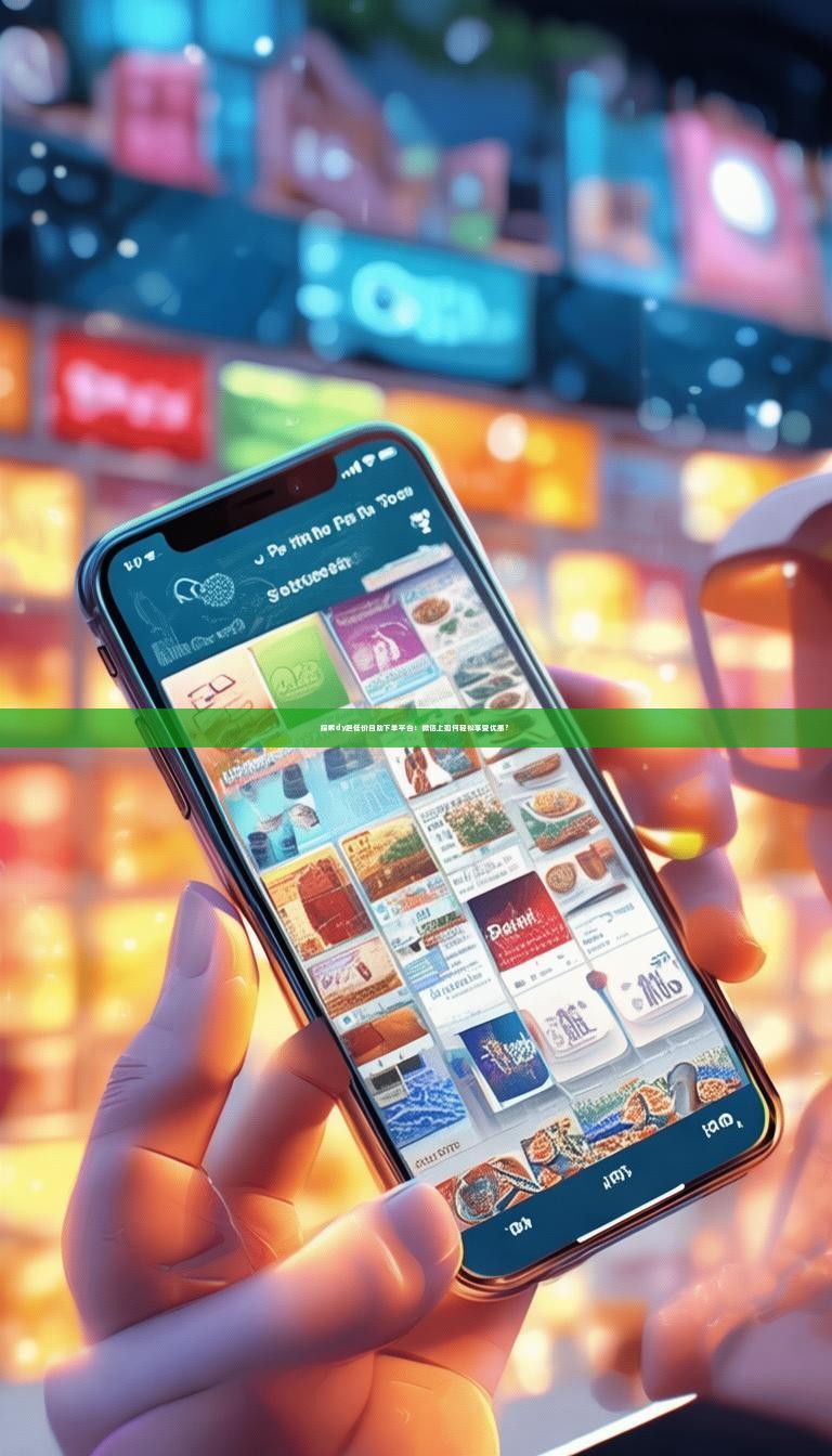 探索dy超低价自助下单平台：微信上如何轻松享受优惠？