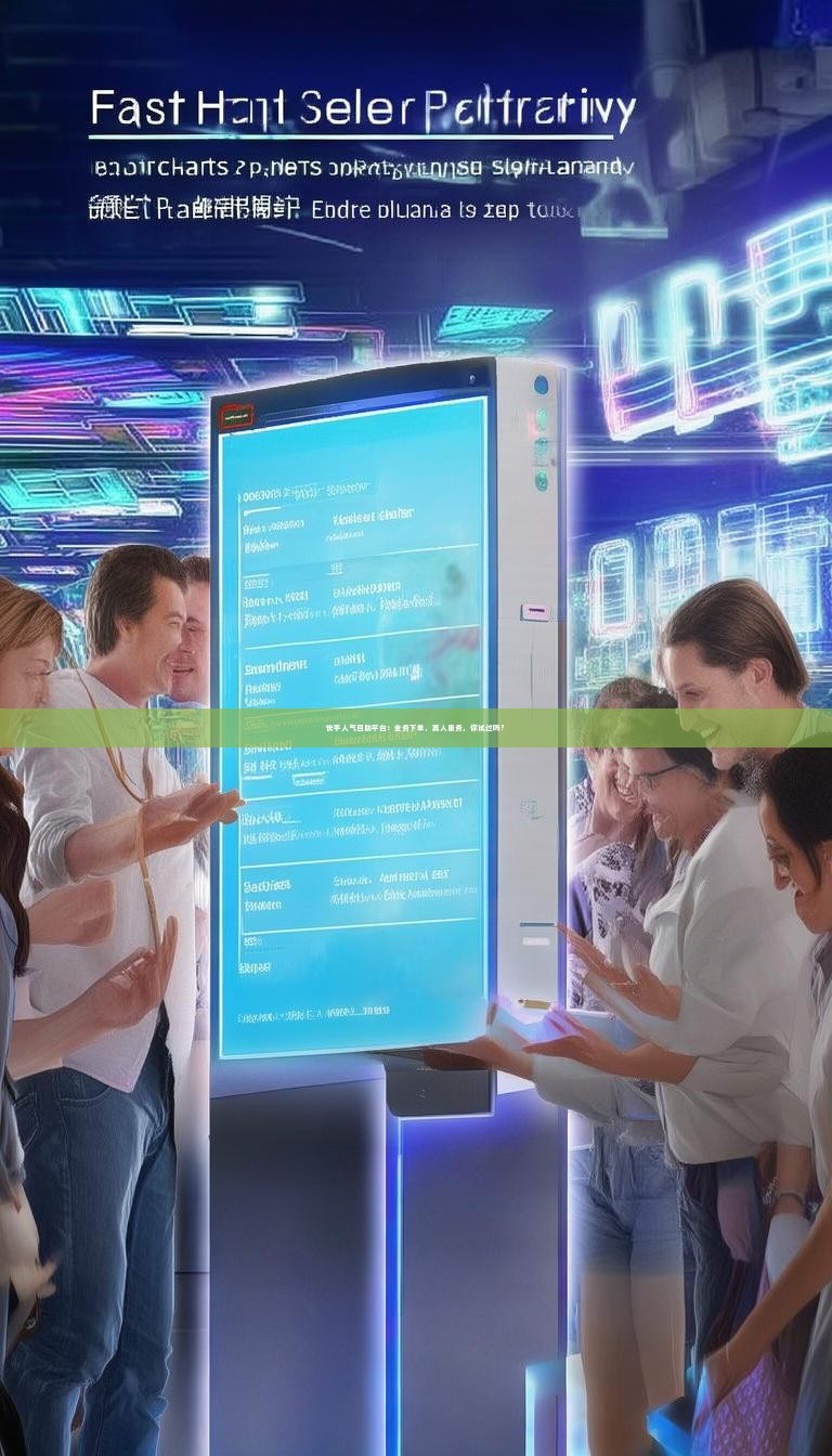 快手人气自助平台：业务下单，真人服务，你试过吗？