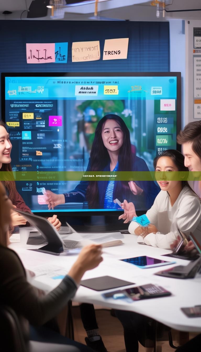 抖音代涨业务，如何轻松提升短视频热度？
