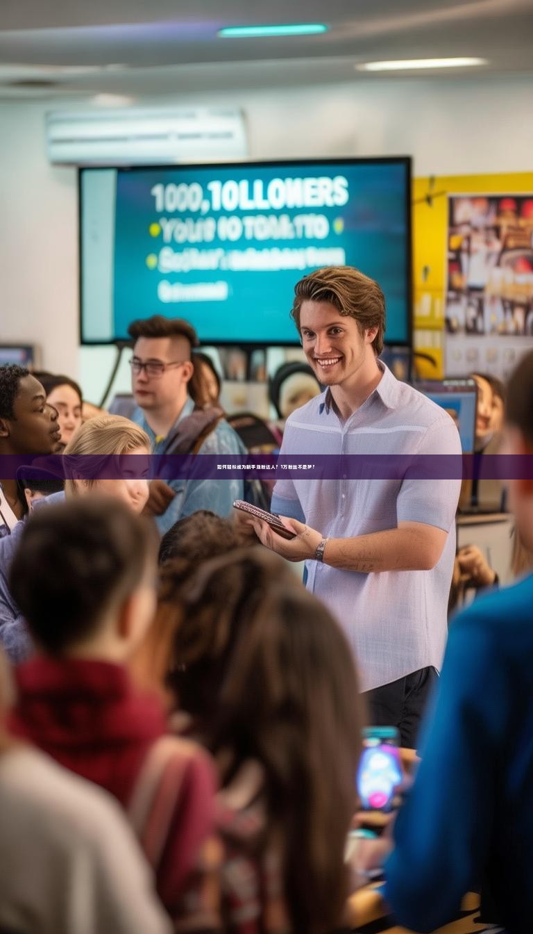 如何轻松成为新手涨粉达人？1万粉丝不是梦？