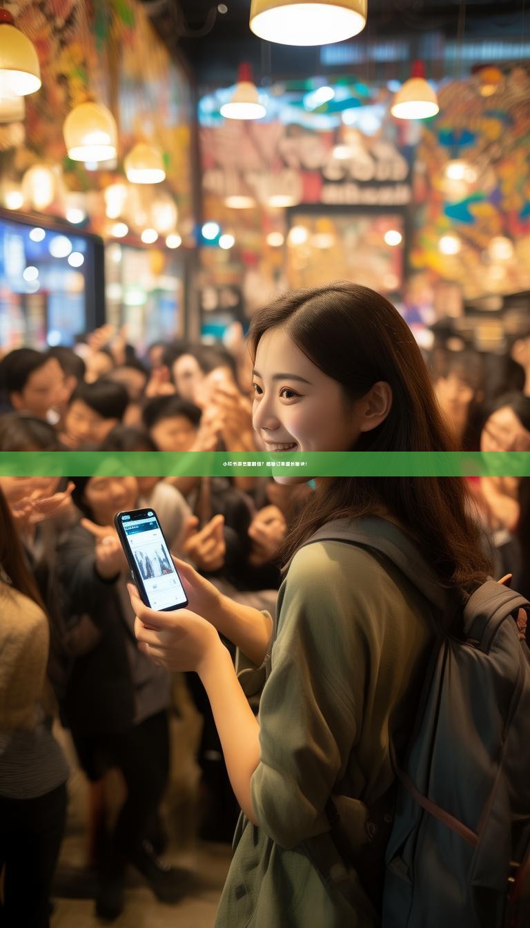 小红书游览量翻倍?揭秘订单增长秘诀!