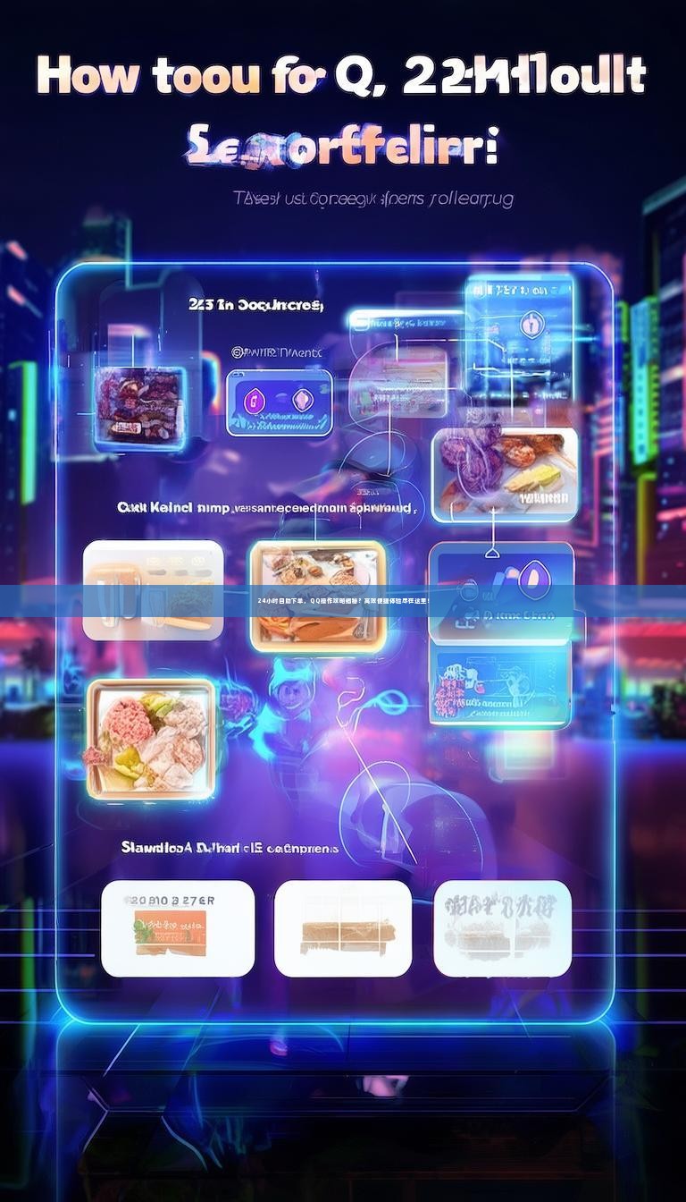 24小时自助下单，QQ操作攻略揭秘？高效便捷体验尽在这里！