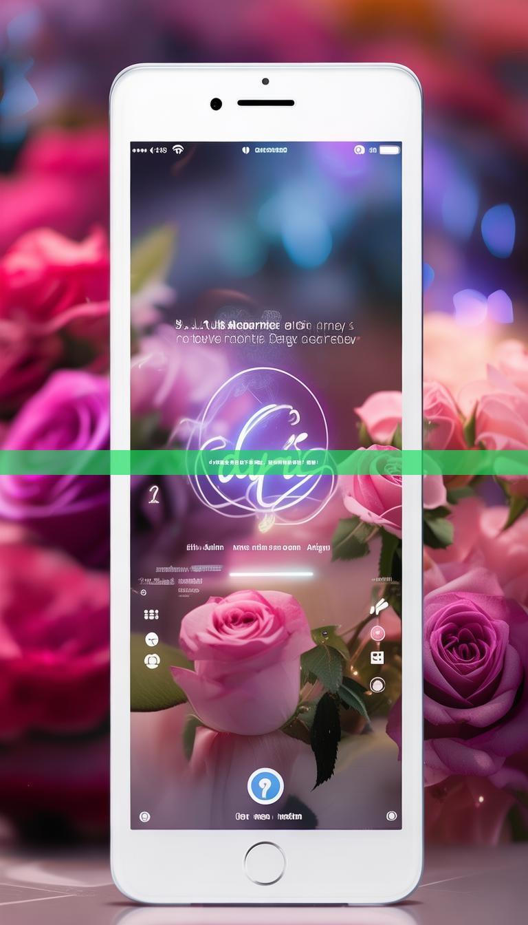 dy玫瑰业务自助下单网址，轻松购物新体验？揭秘！