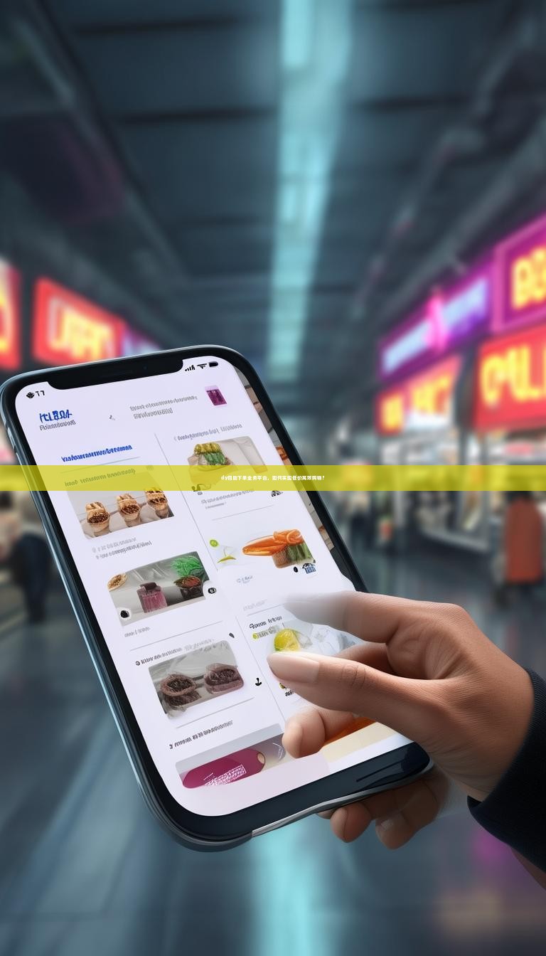 dy自助下单业务平台，如何实现低价高效购物？