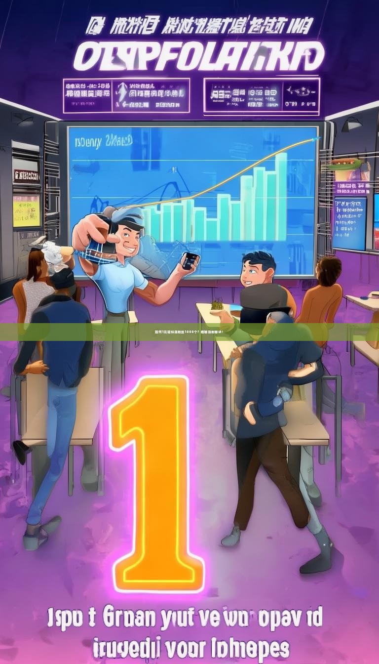 详细阅读:如何1元轻松涨粉丝1000个?揭秘涨粉秘诀! 如何1元轻松涨粉丝1000个?揭秘涨粉秘诀!