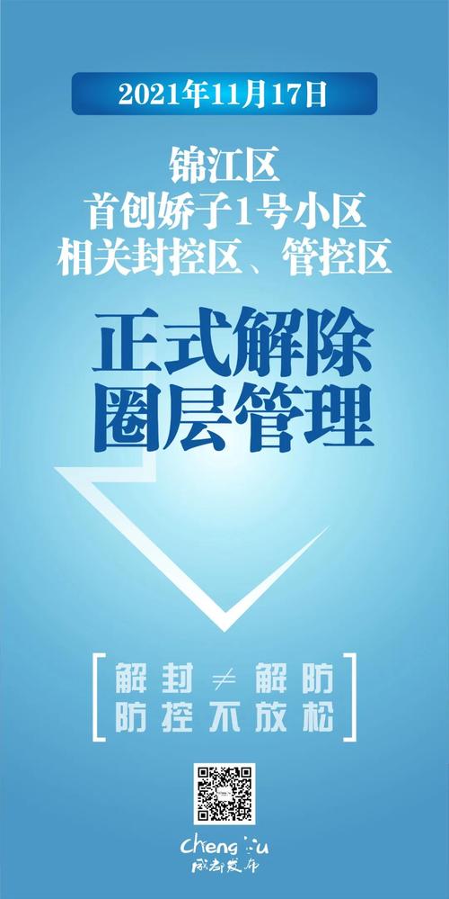 成都锦江区疫情最新消息：娇子一号等小区封控及风险区调整情况